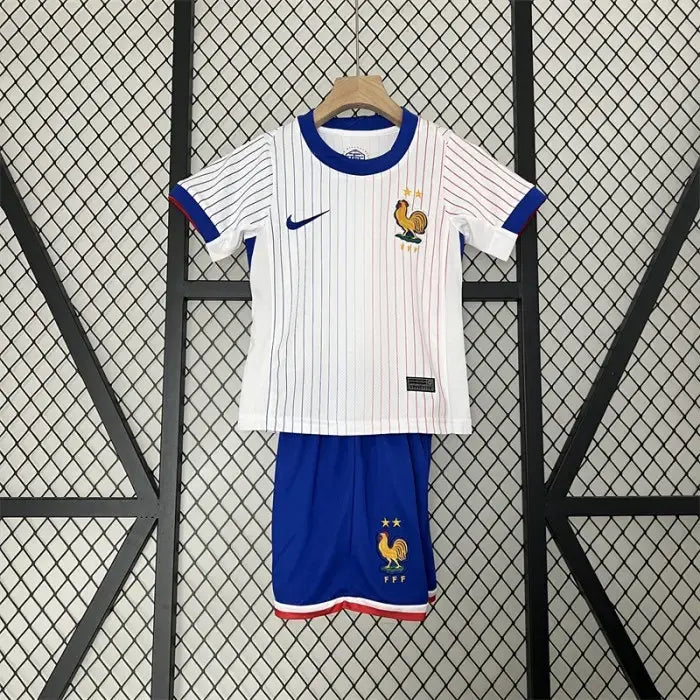 KIDS FRANCE AWAY KIT EURO CUP 24/25 JERSEY