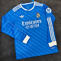REAL MADRID SECOUND AWAY 2025/26 OFFICIAL PREMIUM QUALITY FULL SLEEVES