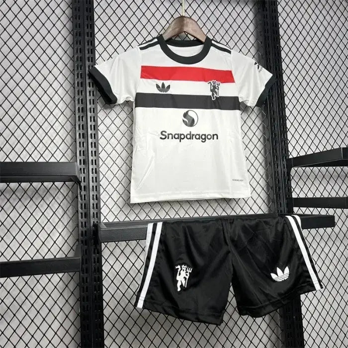 MU SECOUND AWAY OFFICIAL KIDS KIT 2024-25