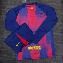 BARCELONA HOME 2025/26 OFFICIAL FULL SLEEVES KIT