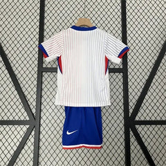 KIDS FRANCE AWAY KIT EURO CUP 24/25 JERSEY