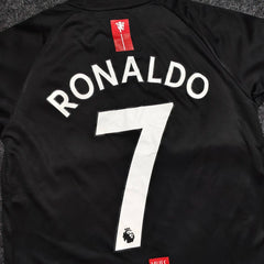 MU AWAY 2008 X RONALDO 7 KIDS KIT