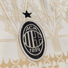 AC MILAN CREAM 4TH 2024/25 OFFICIAL KIDS PREMIUM KIT