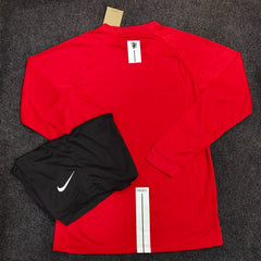 MAN UTD 2008 OFFICIAL LONG SLEEVES PREMIUM RETRO KIT