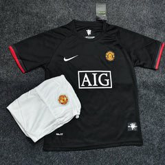 MU AWAY 2008 X RONALDO 7 KIDS KIT