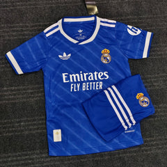 REAL MADRID BLUE THIRD OFFICIAL KIDS KIT