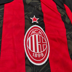 AC MILAN HOME 2025/26 OFFICIAL KIDS PREMIUM KIT
