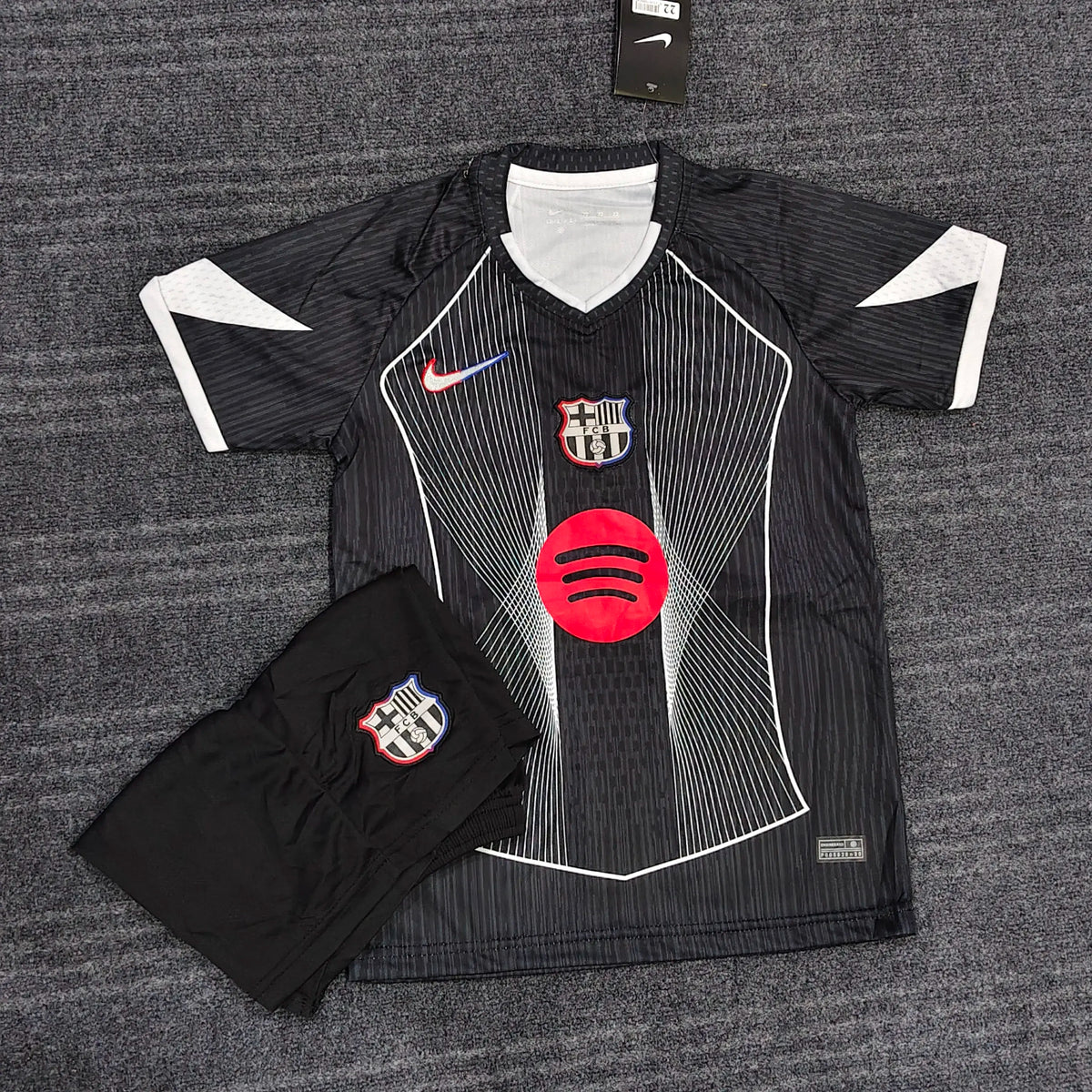 BARCELONA BLACK 2025/26 OFFICIAL EDITION KIDS KIT