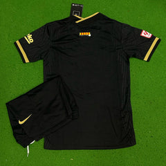 BARCELONA BLACK KIDS 2021-22 OFFICIAL AWAY KIT