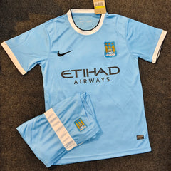 MAN CITY HOME 2013/14 RETRO KIT OFFICIAL